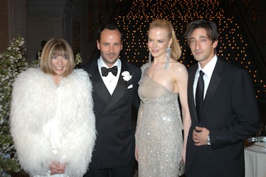 Anna Wintour, Tom Ford, Nicole Kidman and Adrian Brody. 