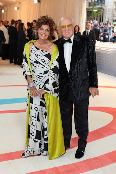 Diane von Furstenberg and Barry Dillerattends The 2023 Met Gala Celebrating "Karl Lagerfeld: A Line ...