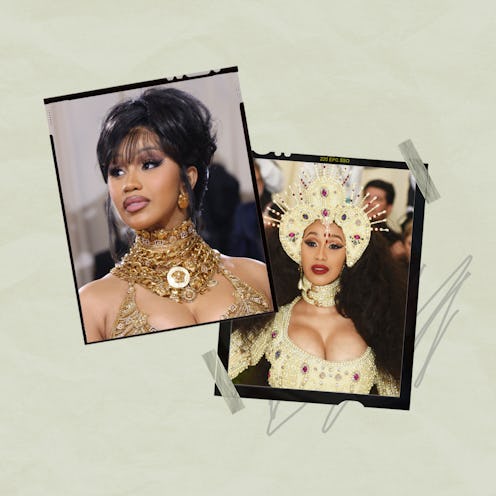 Here are Cardi B's best Met Gala beauty looks.