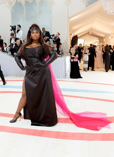 Precious Lee attends The 2023 Met Gala Celebrating "Karl Lagerfeld: A Line Of Beauty" at The Metropo...