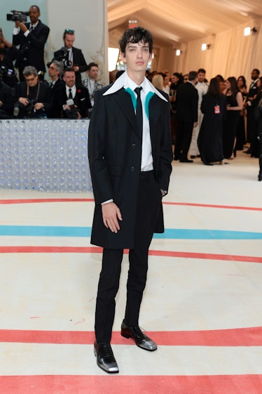 Kodi Smit-McPhee attends The 2023 Met Gala Celebrating "Karl Lagerfeld: A Line Of Beauty" at The Met...
