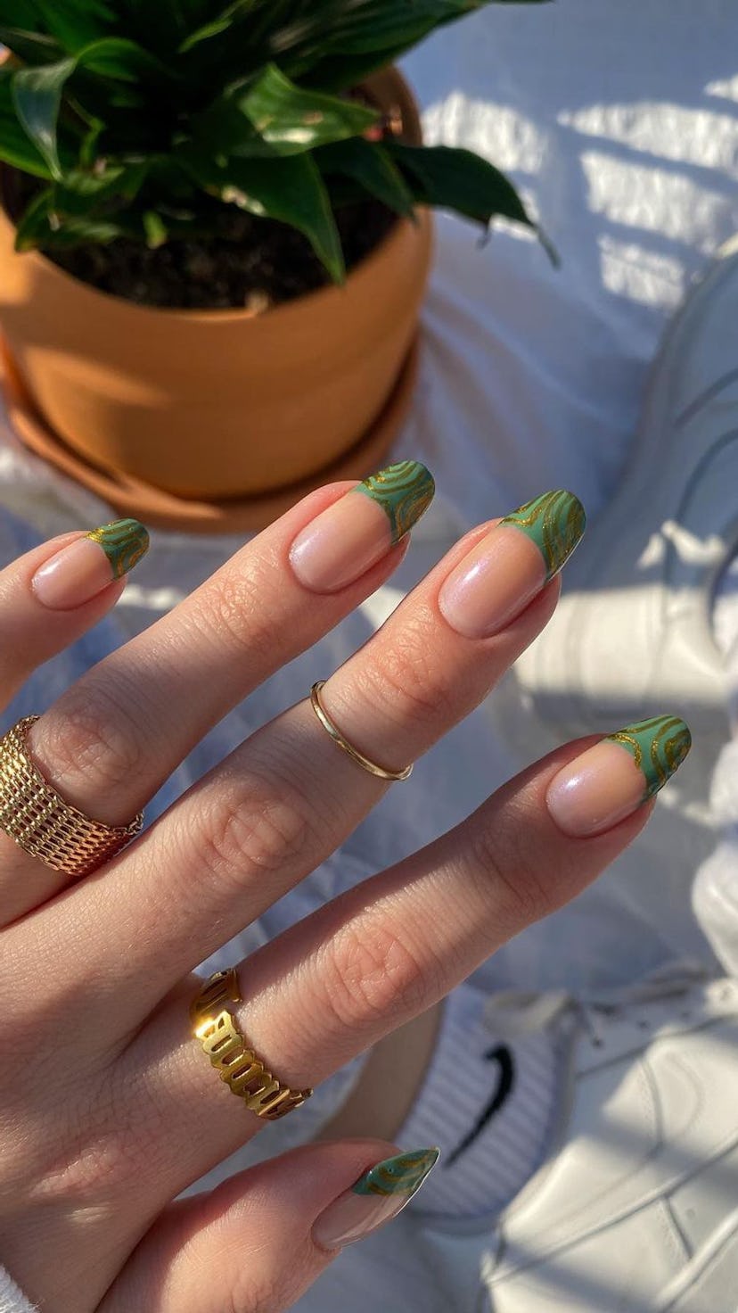 Taurus nails designs