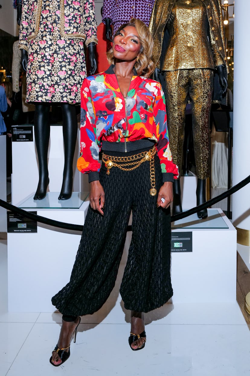 Michaela Cole celebrates the new What Goes Around Comes Around atelier in New York City, commemorati...