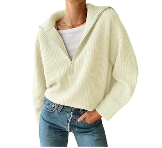BTFBM Half Zip Pullover Sweater
