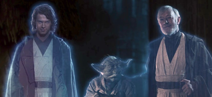 Force Ghosts in 'Return of the Jedi'