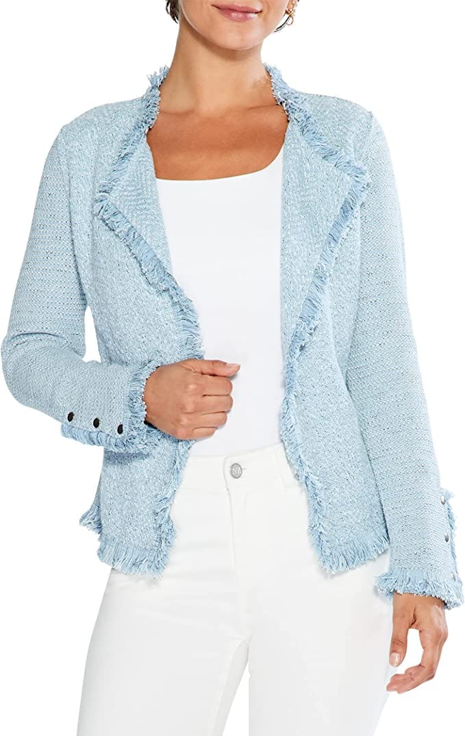 NIC+ZOE Fringe Mix Jacket