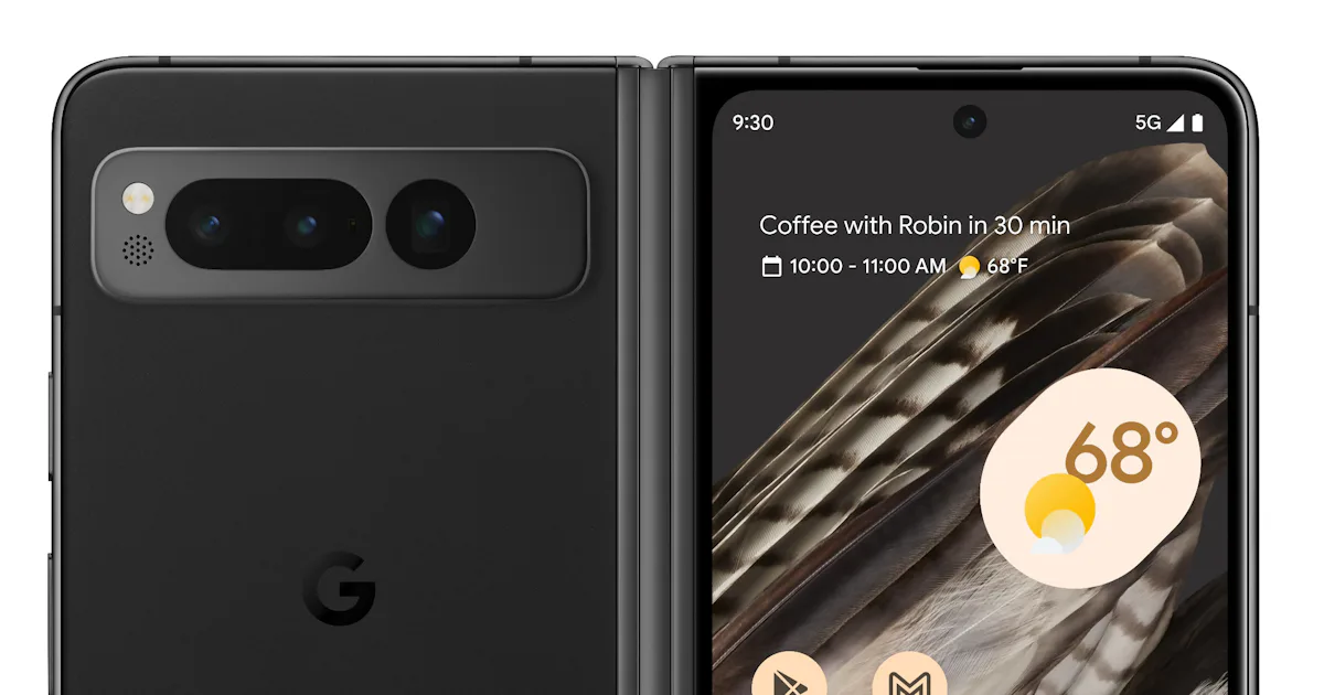 Android Phone Bezel A Major Leak of Google's Pixel Fold Reveals Phone's Bezels, Hinge, and ...