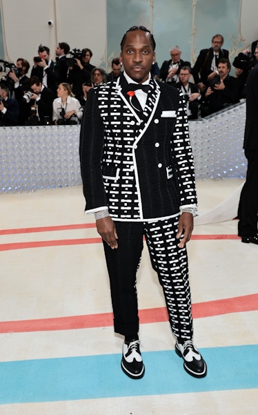 Pusha T attends The 2023 Met Gala Celebrating "Karl Lagerfeld: A Line Of Beauty" at The Metropolitan...
