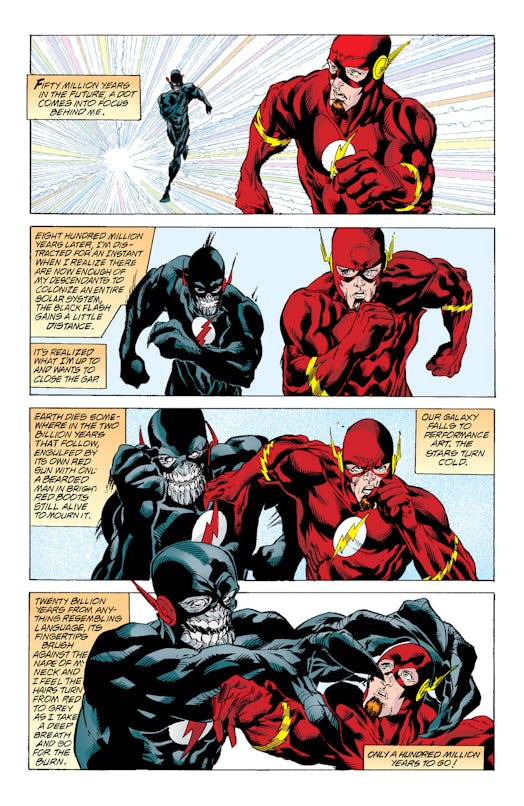First appearance of Black Flash in DC Comics