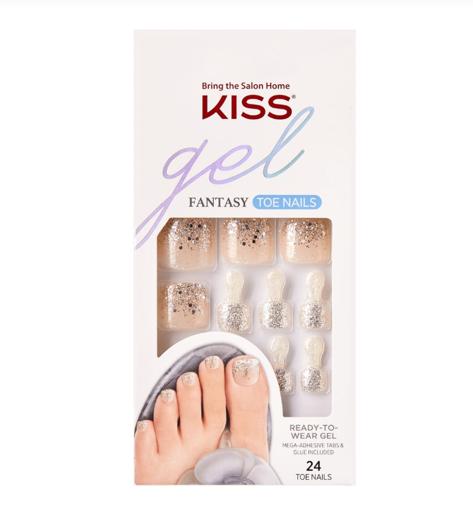 KISS Ready-To-Wear Gel Toenails