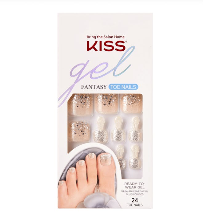 KISS Ready-To-Wear Gel Toenails