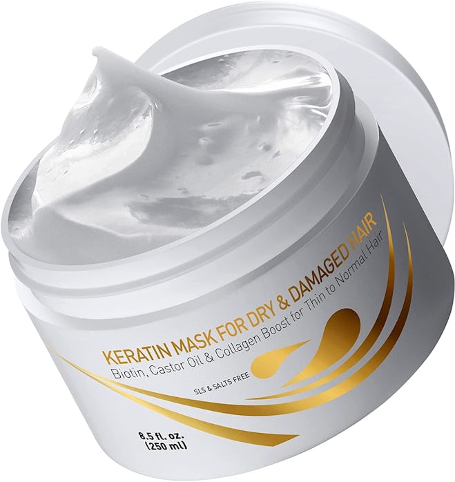 Vitamins Keratin Hair Mask Deep Conditioner (8.5 Oz.)