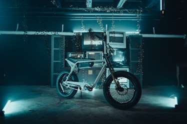 An image of a Super73 e-bike, which is inspired by 1970s mopeds.