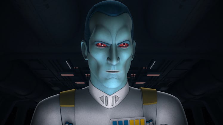 Thrawn as he appeared in Star Wars: Rebels.