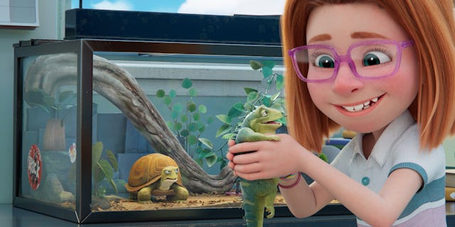 Adam Sandler will voice a jaded 74-year-old lizard in Netflix's upcoming animated movie 'Leo.'