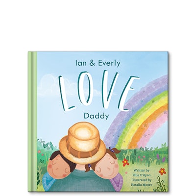 personalized book for father's day