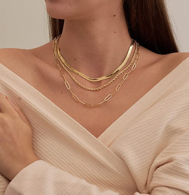 CHESKY Gold Choker Necklaces