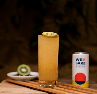 japanese liquor sake cocktail 