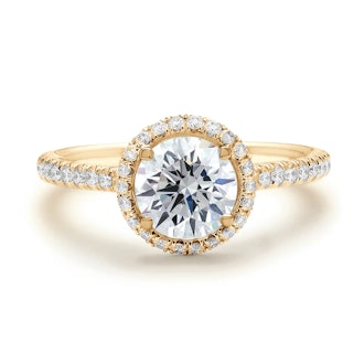 G.St Ceremony Essex 1.80ct Diamond Halo Engagement Ring