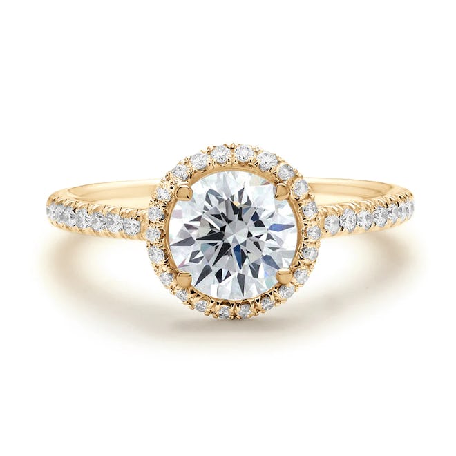 G.St Ceremony Essex 1.80ct Diamond Halo Engagement Ring