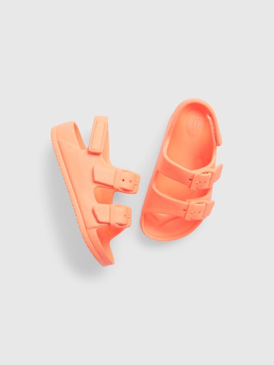 Toddler waterproof sandals in orange