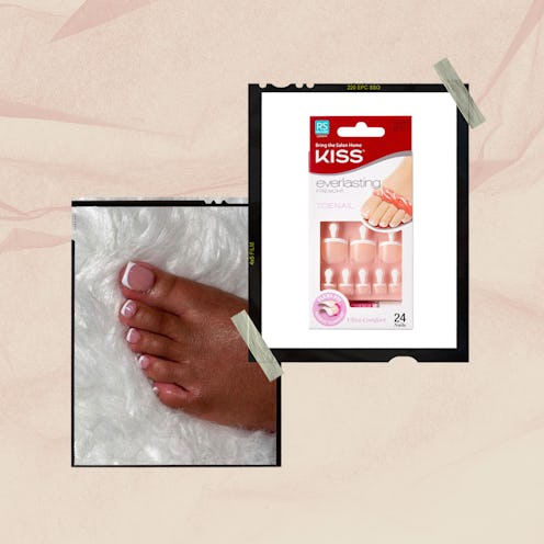 Everything you've ever wanted to know about press-on pedicures.