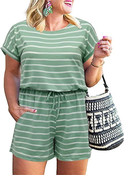 Nemidor Loose Romper with Pockets