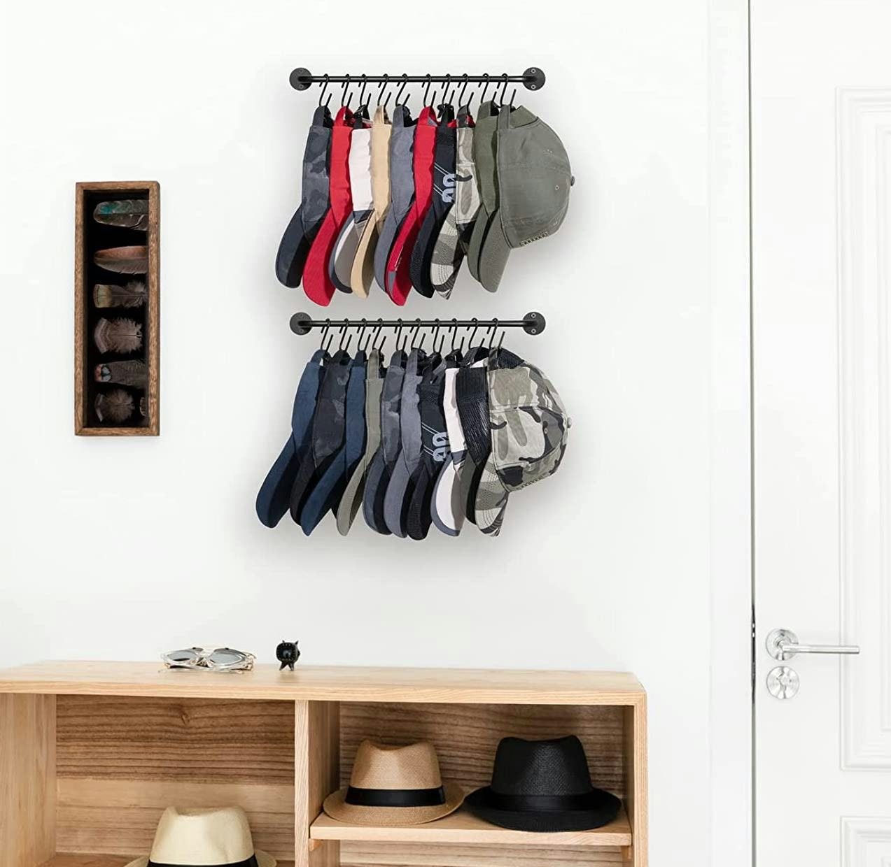 Mkono Hat Racks (2-Pack)