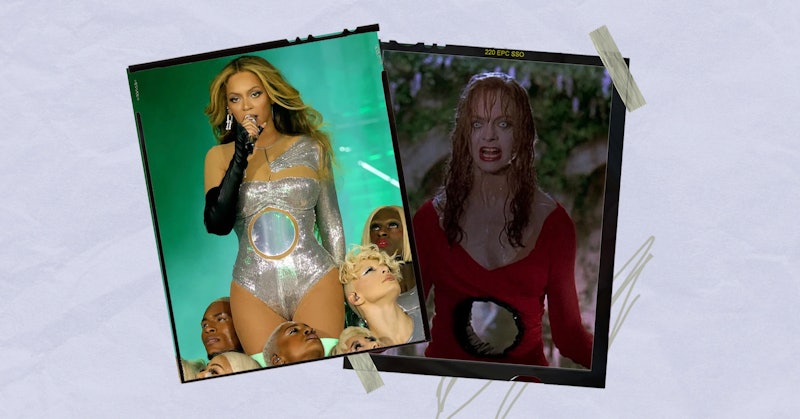 Beyonce’s “Stomach Hole” Tour Outfit Reminds Fans Of ‘Death Becomes Her’