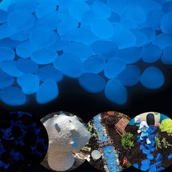 GLOCARNIVAL Glow Pebbles (480 Pieces) 