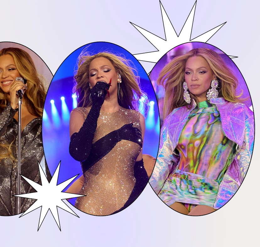 Beyonce's 'Renaissance Tour' outfits from opening night in Sweden.