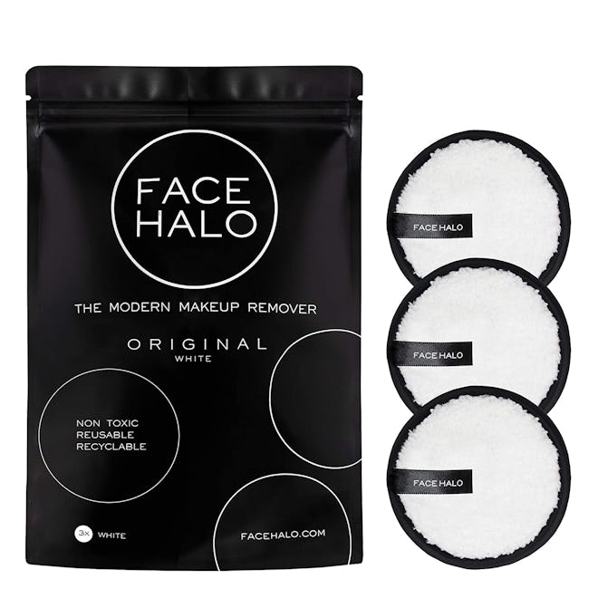 Face Halo Reusable Makeup Remover Pads (3-Pack)