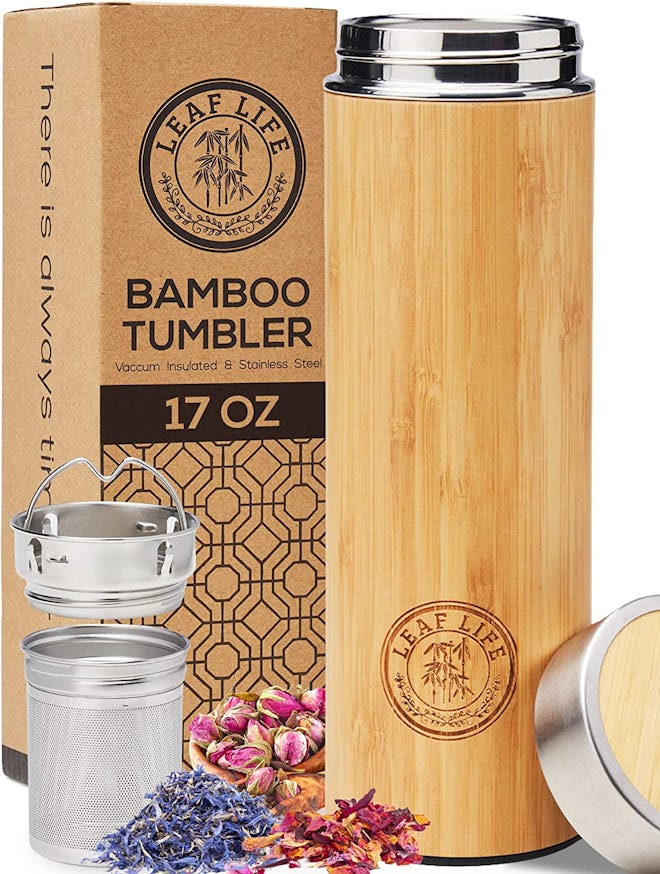 LeafLife Premium Bamboo Tumbler 