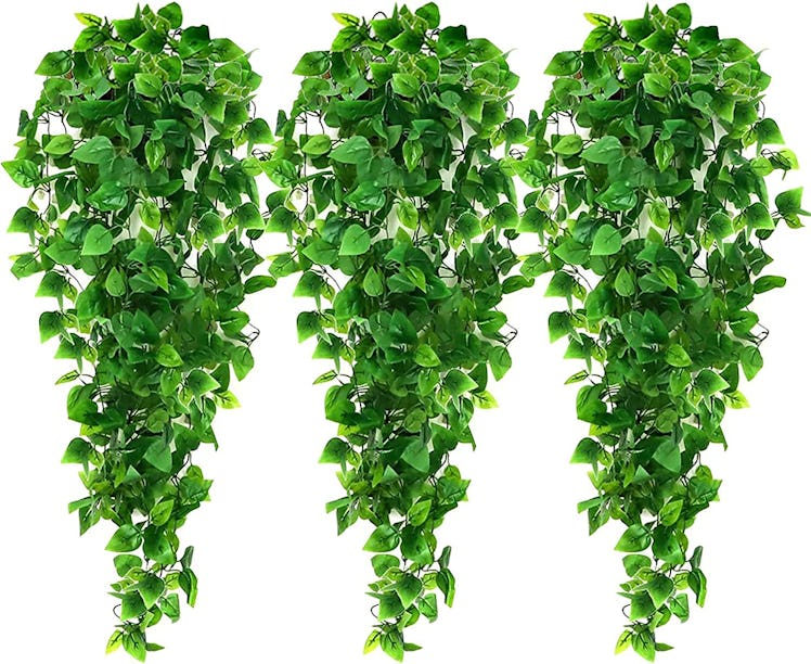 Ageomet Artificial Hanging Plants (3-Pack) 