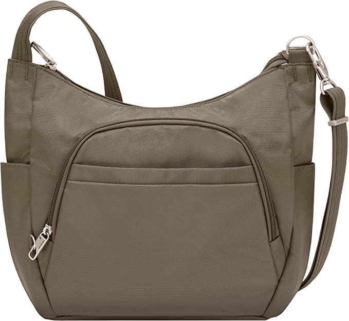 Travelon Anti-Theft Crossbody Bucket Bag