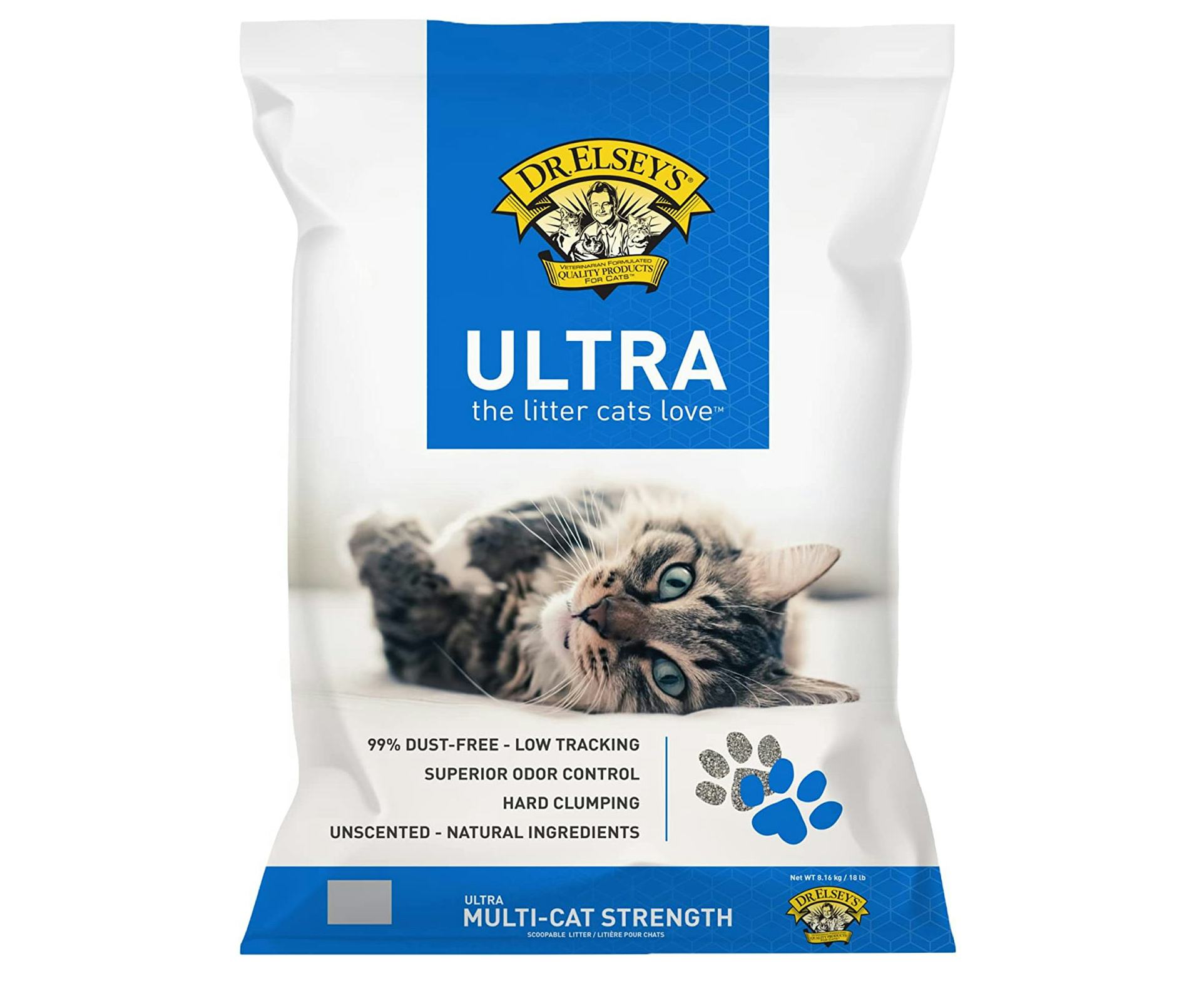 Dr. Elsey&rsquo;s Precious Cat Ultra Cat Litter, 18 Lbs.