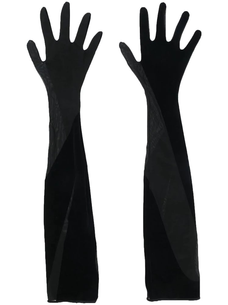 x Wolford Elbow-Length Gloves