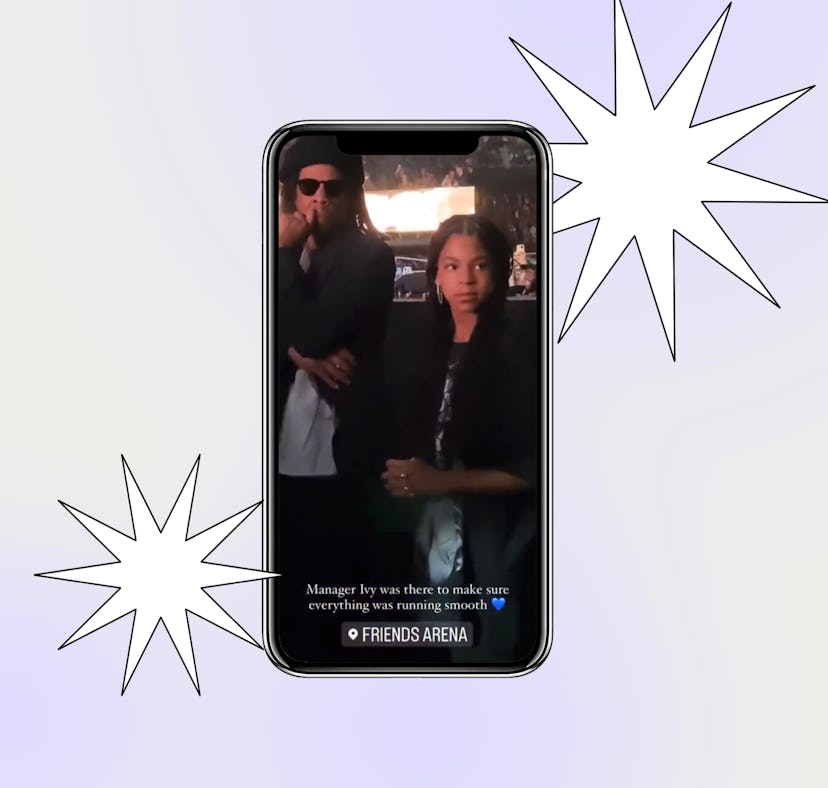 Blue Ivy and JAY-Z were spotted at the opening night of Beyoncé's 'Renaissance' tour.