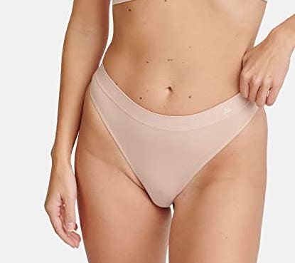 DANISH ENDURANCE Bamboo Seamless Thongs (3-Pack)