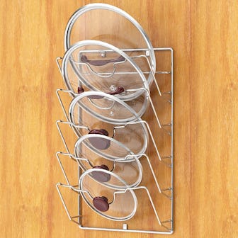 Simple Houseware Mounted Pot Lid Holder