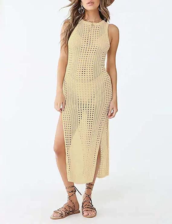 Bsubseach Crochet Cover Up