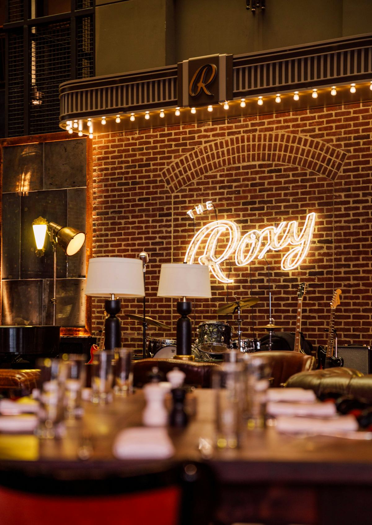 The Roxy Hotel has an art deco aesthetic.