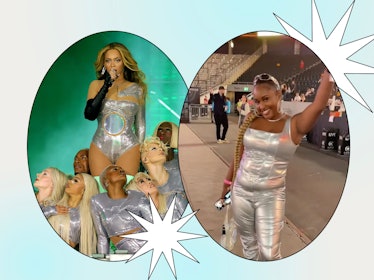 A TikToker shares their Beyoncé 'Renaissance World Tour' outfit ideas inspired by Bey's eras.