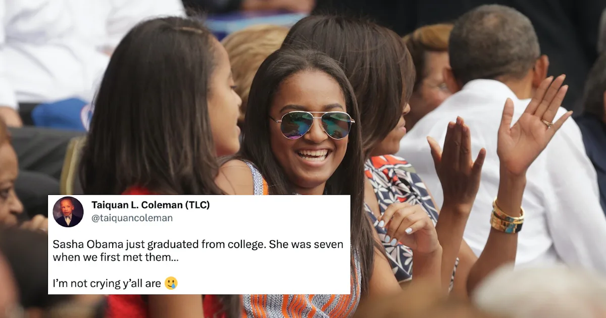 These Photos Of Sasha Obama's USC Graduation Are Everything