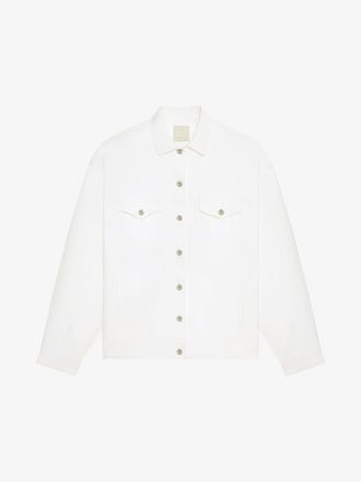 Oversized Jacket In Denim