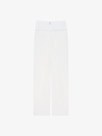 Oversized Jeans In Mixed Denim