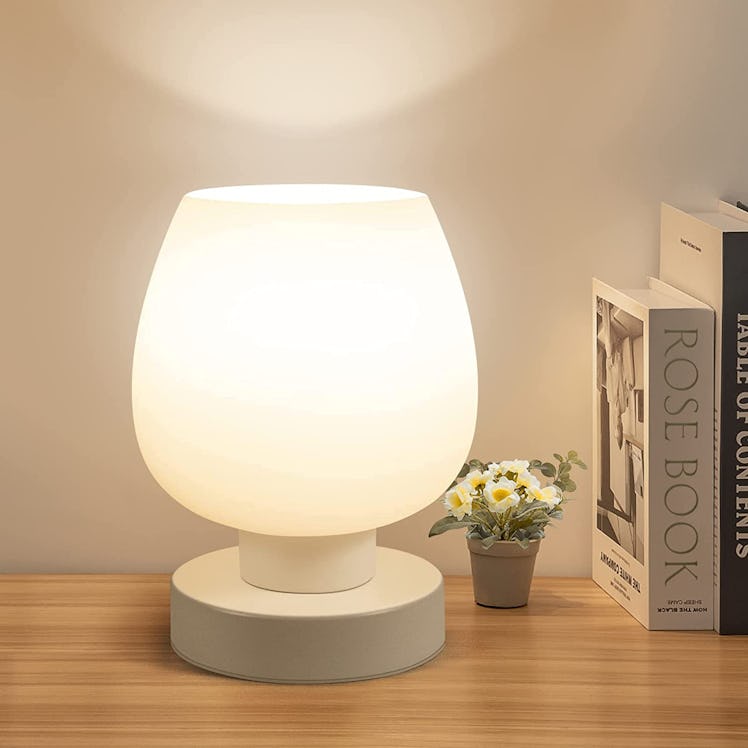 ONEWISH Touch Bedside Table Lamp