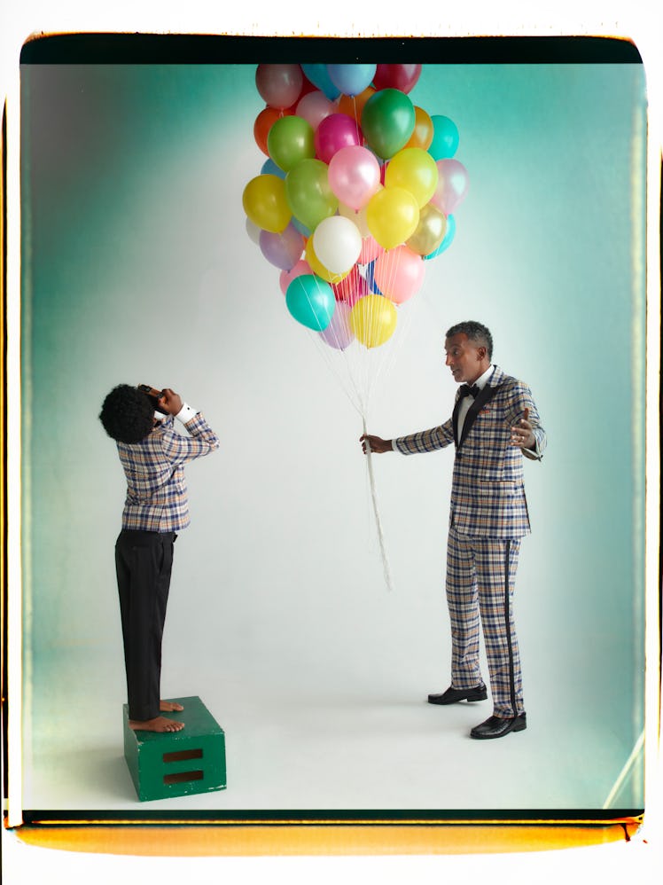 marcus samuelsson and child in the new brooks brothers ads