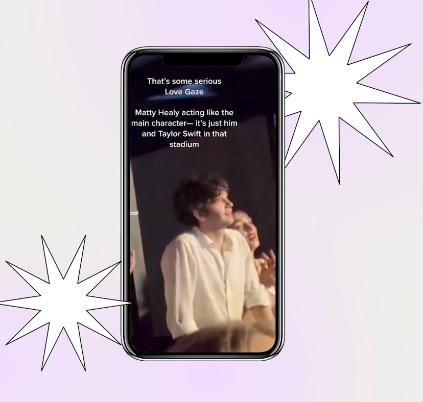 Matty Healy watching Taylor Swift's 'Eras Tour'