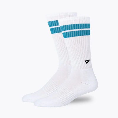 father's day gift for sons: retro crew sock